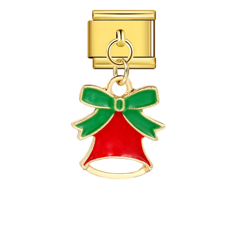 Cloche rouge pendant