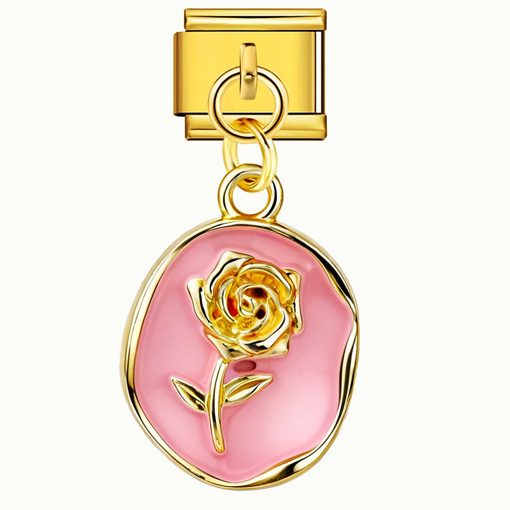 Rose pendante