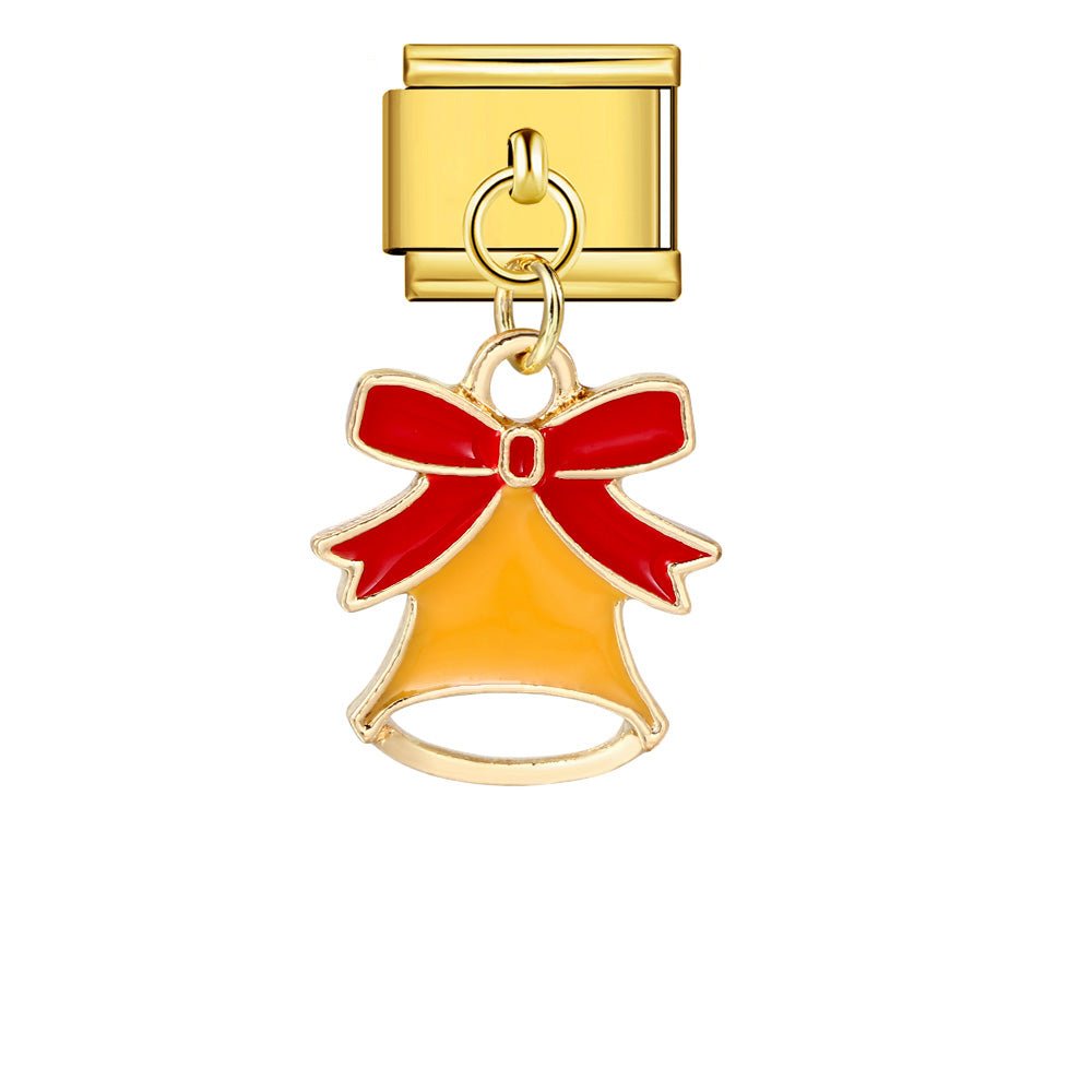 Cloche jaune pendant