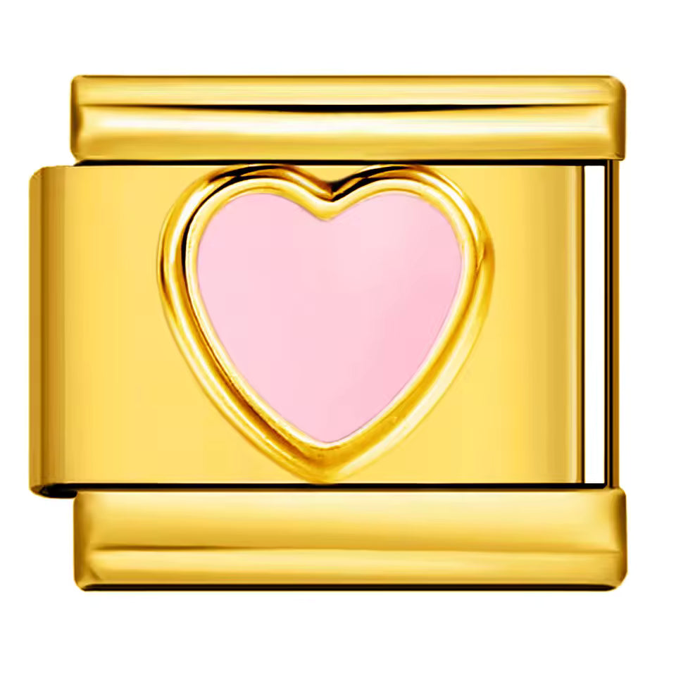 Cœur rose