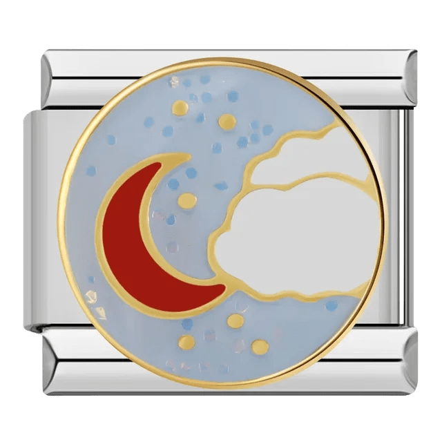 Lune et étoiles