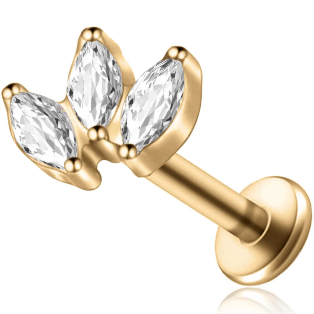 Piercing Fleur de Cristal