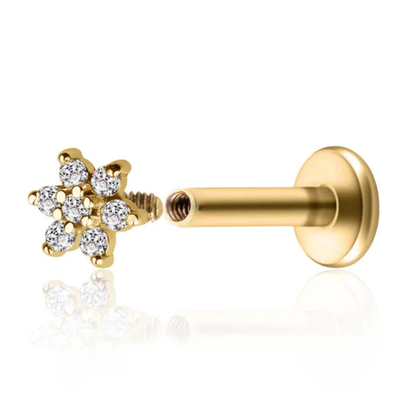 Piercing Étoile Cristal