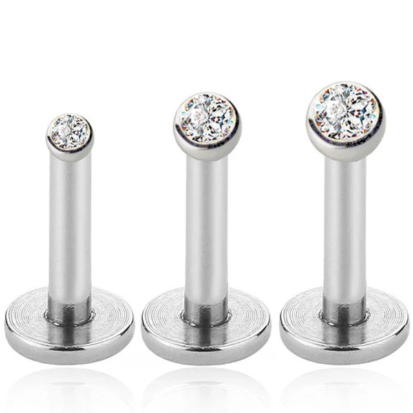 Piercing Cristal Minimaliste