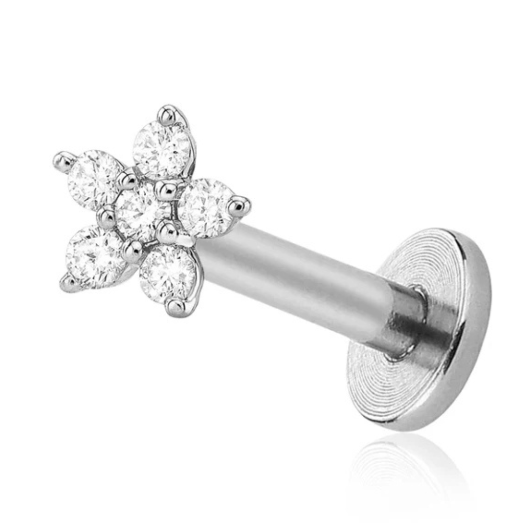 Piercing Fleur de Cristal