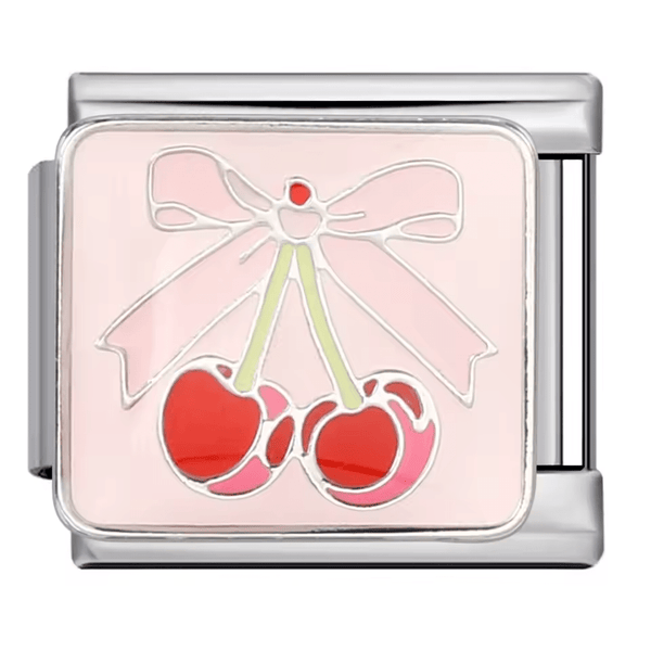 Cherry Bows charm