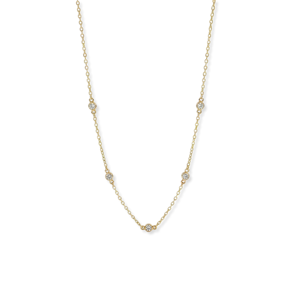 Collier pendentif cristal