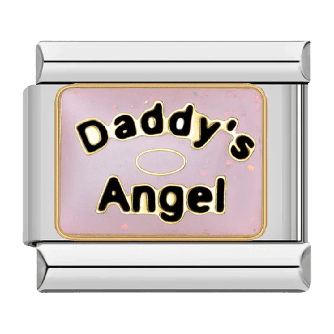 Daddy's Angel charm
