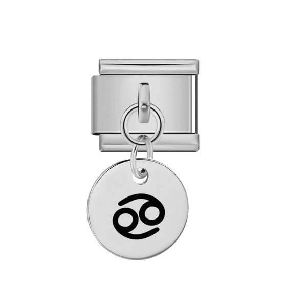 Dangling Cancer Zodiac charm