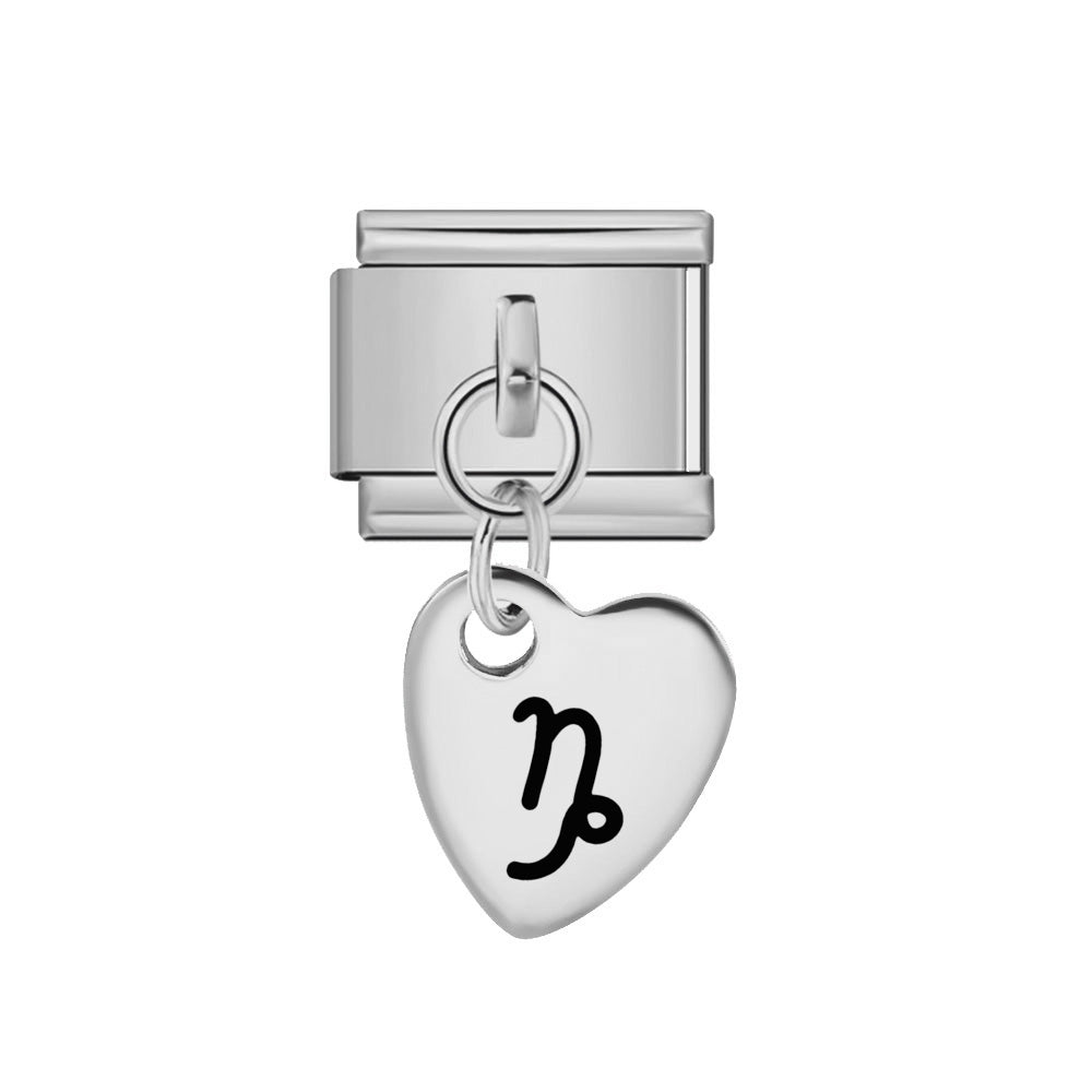 Dangling Capricorn charm
