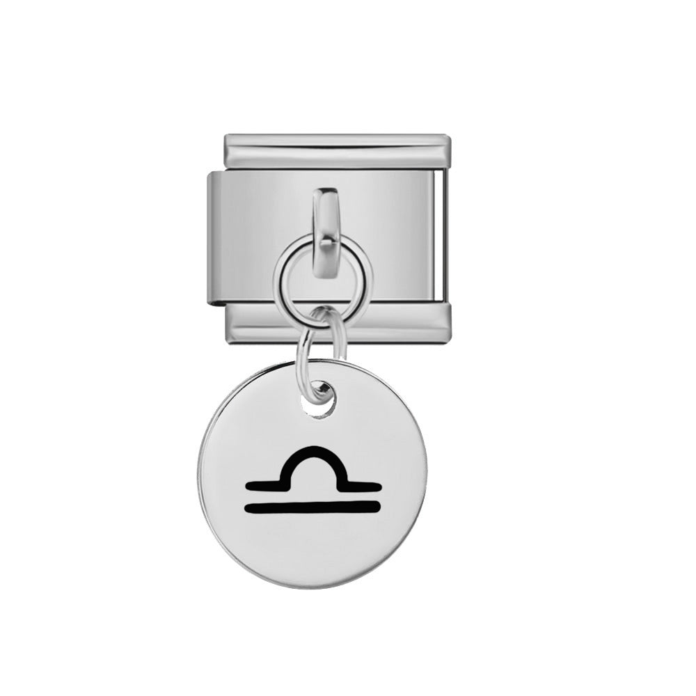 Dangling Libra Zodiac charm