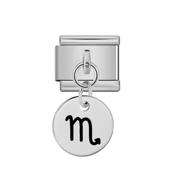 Dangling Scorpio Zodiac charm