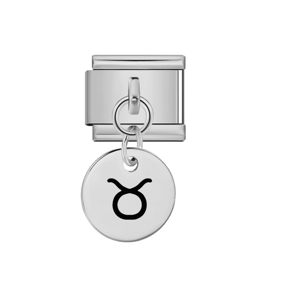 Dangling Taurus Zodiac charm