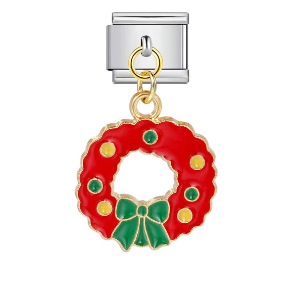 Couronne rouge pendant charm