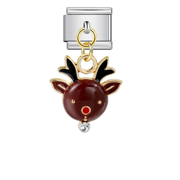 Renne pendant charm