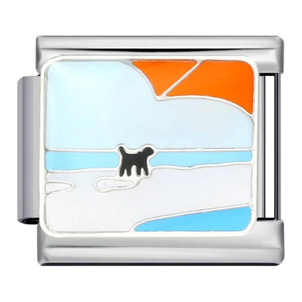 Chien à la plage