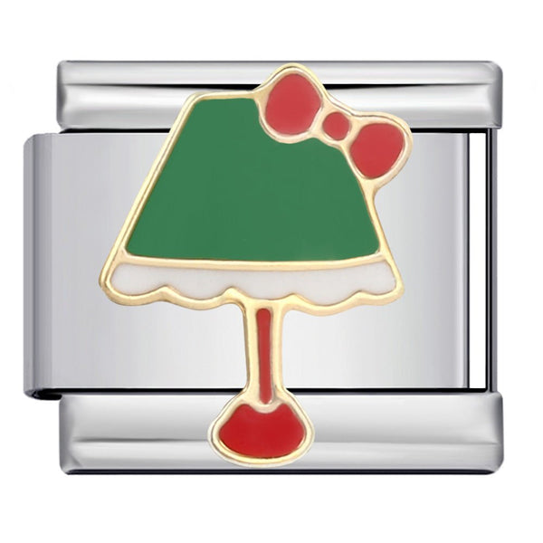 Bonnet de Père Noël vert