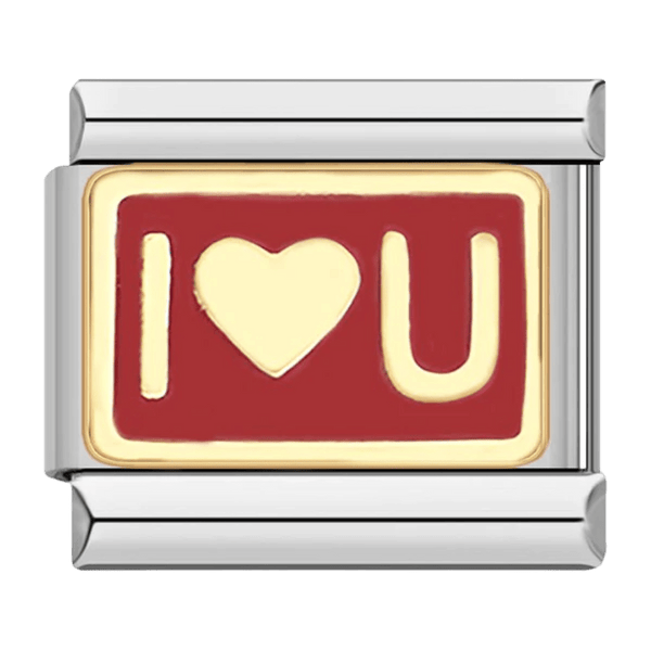 I <3 U charm
