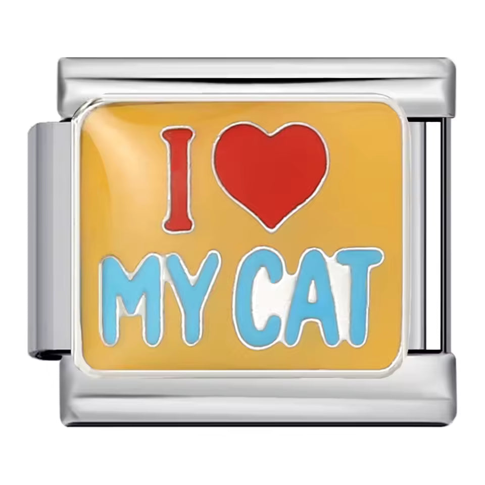 J'aime mon chat charm