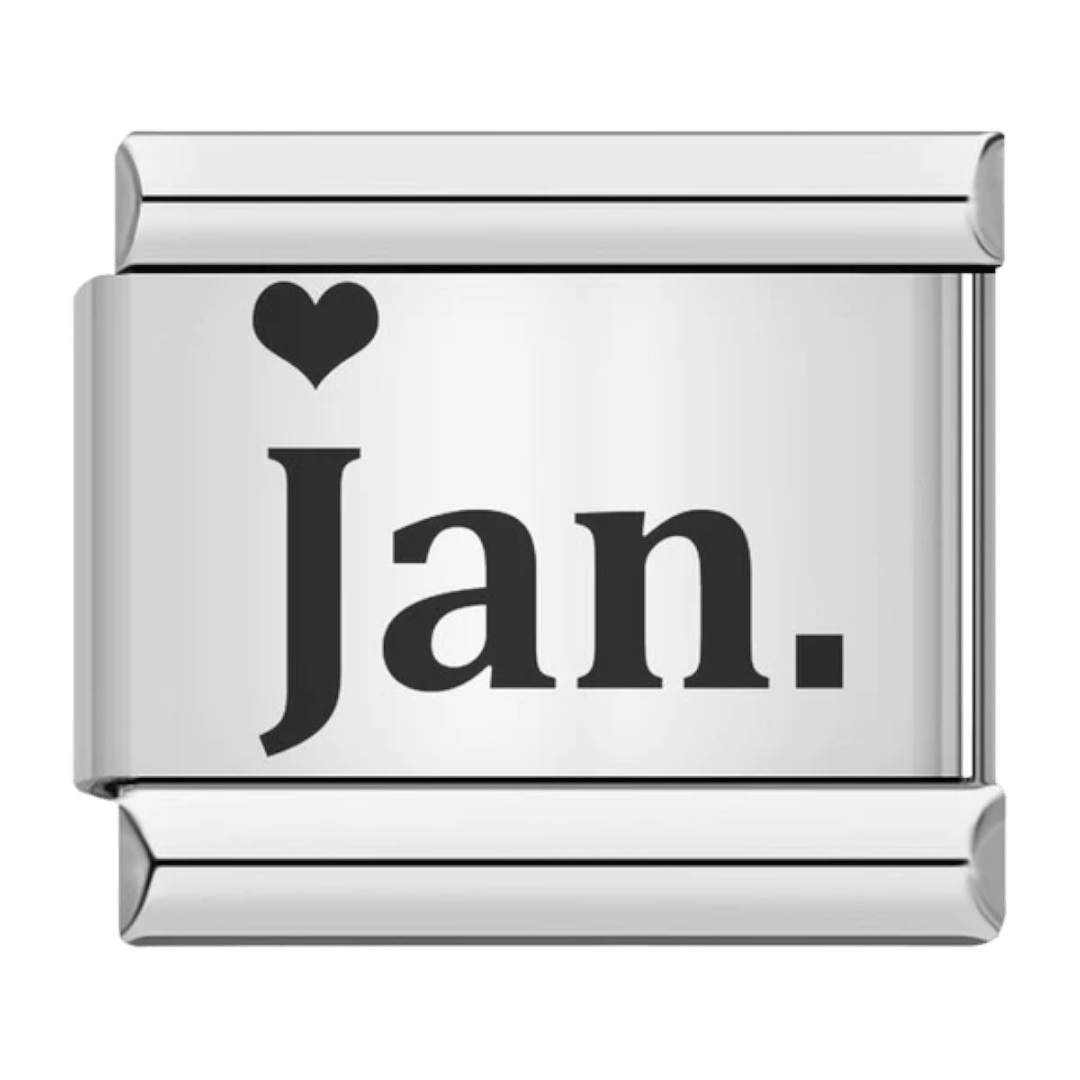 Charm mois de janvier