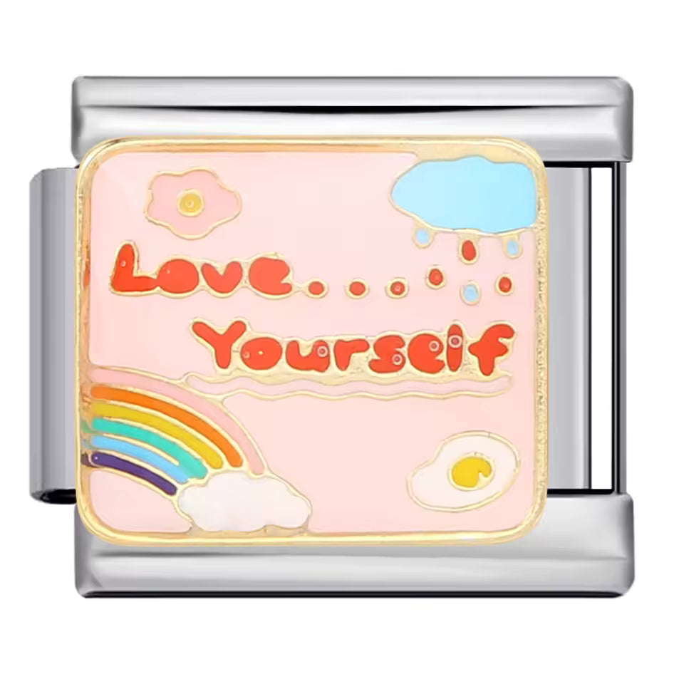 https://cdn.shopify.com/s/files/1/0942/8824/9110/files/Love_Yourself_rainbow_Italian_charm_9mm.avif?v=1779652984