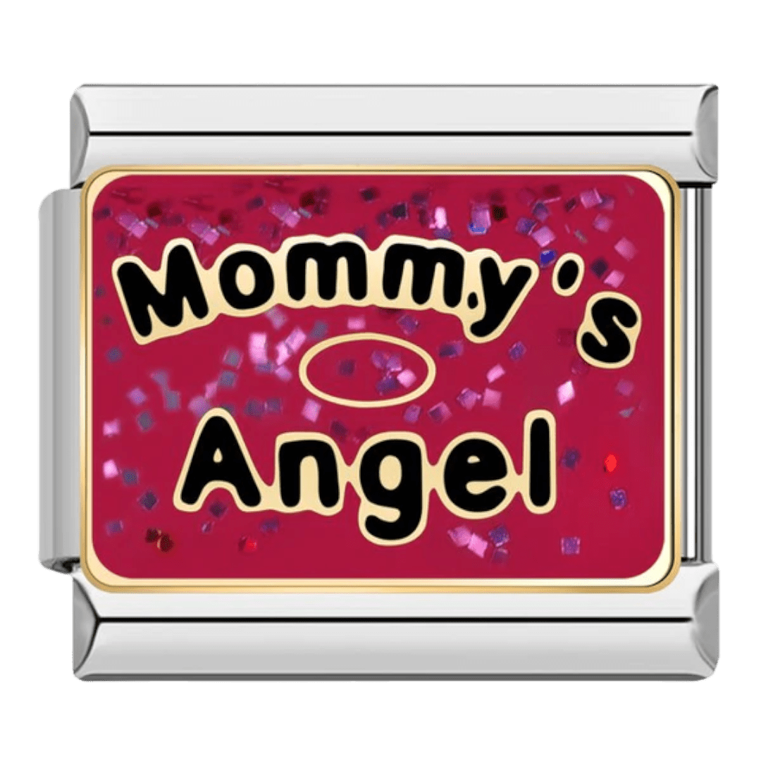 Mommy's Angel charm