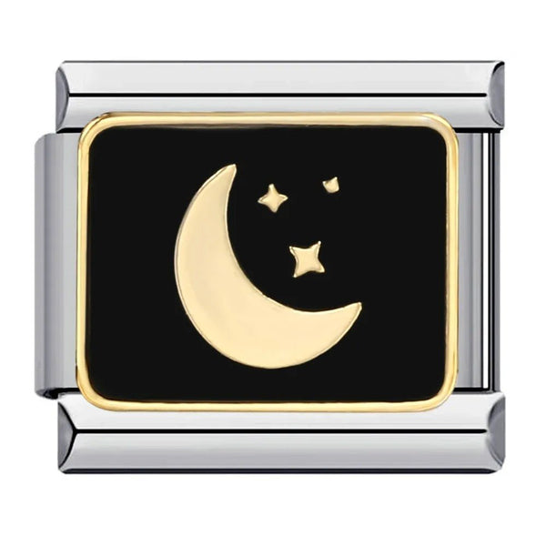 Lune et étoiles
