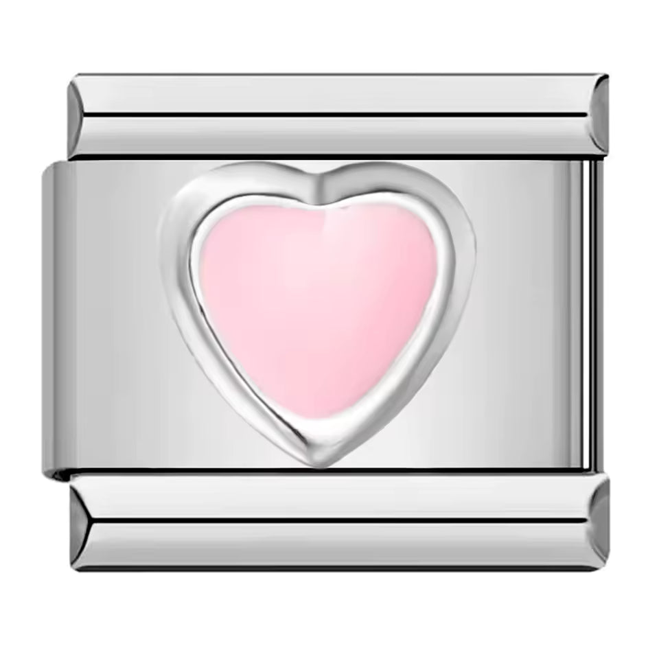 Cœur rose