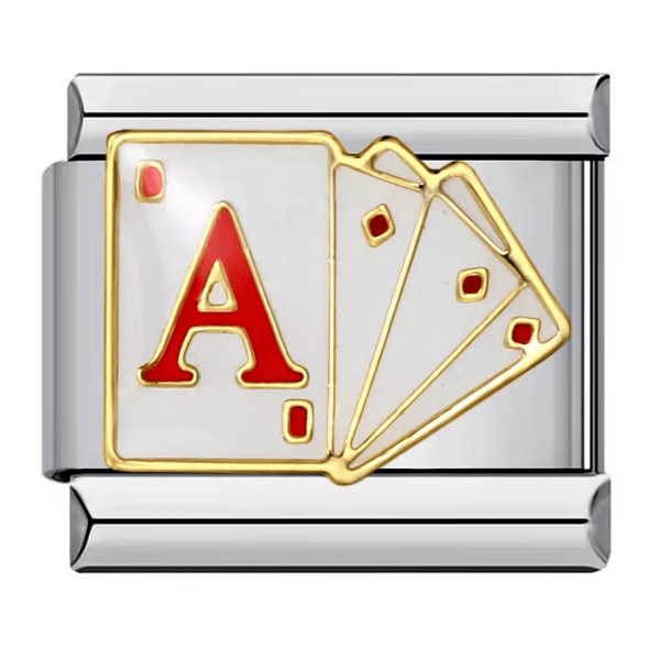 Poker Ace charm