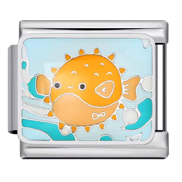 Pufferfish charm