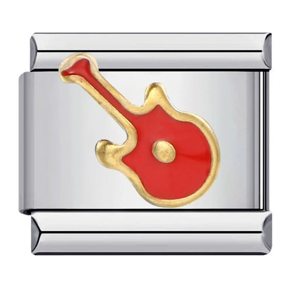 Guitare rouge