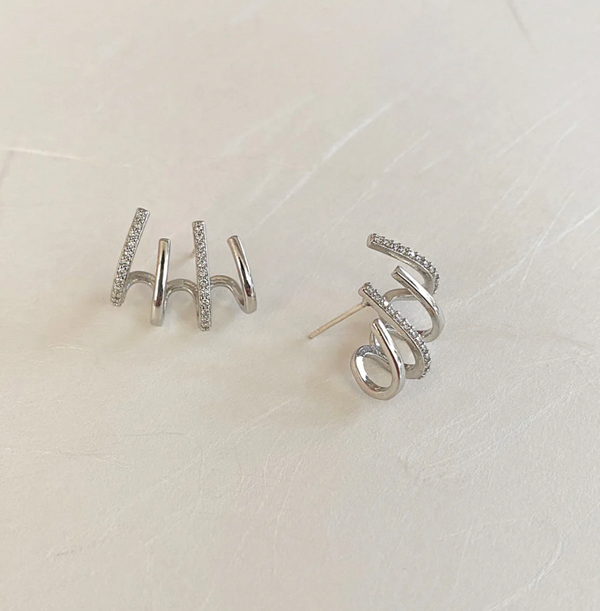 Boucles Griffe - Argent (Copy)
