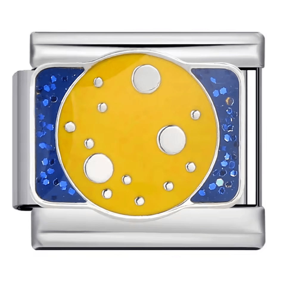 Planète jaune charm