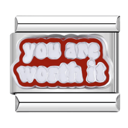 https://cdn.shopify.com/s/files/1/0942/8824/9110/files/You_Are_Worth_It_Italian_charm_9mm_stainless_steel_inspirational_bracelet_link_on_Charmette_Italian_charm_bracelet.png?v=1767753344