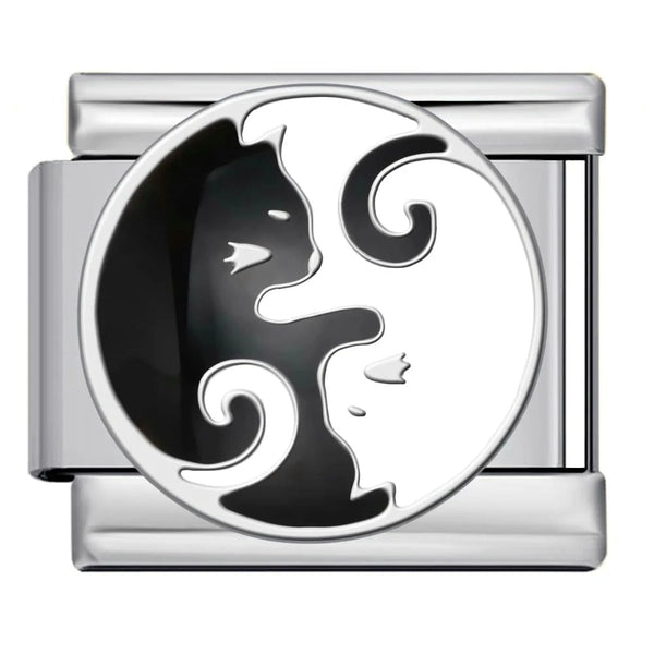 Chats Yin Yang charm
