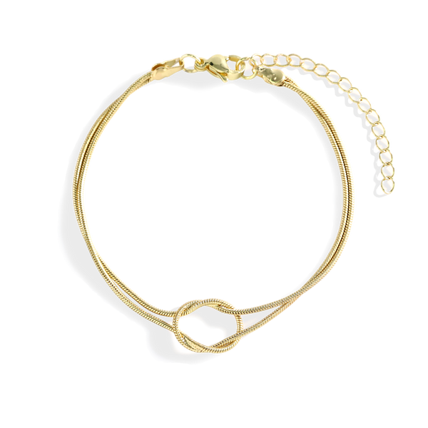 Bracelet nœud délicat