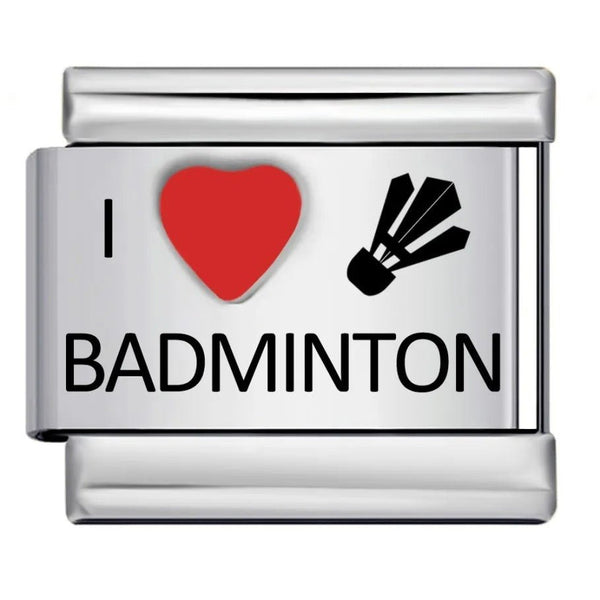 J'aime le badminton