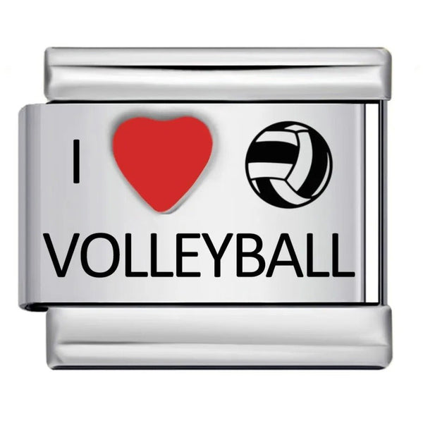 J'aime le volley-ball charm