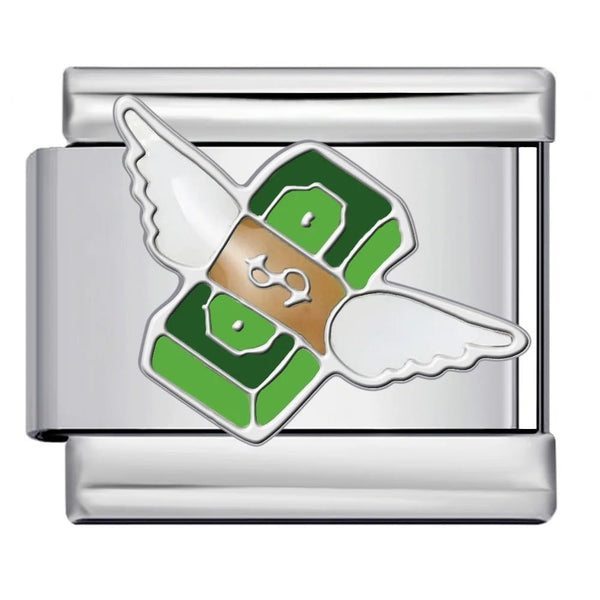 Argent avec ailes