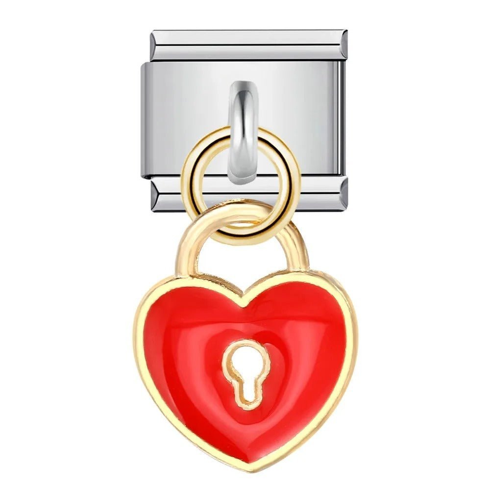 Cœur médaillon pendant