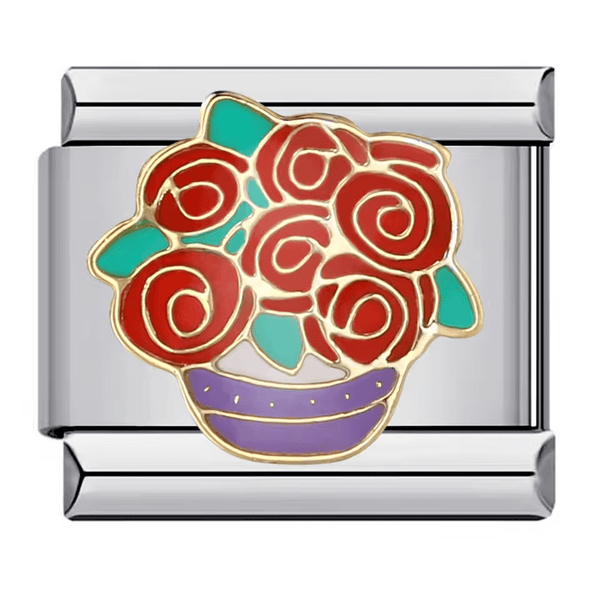 Roses dans un vase