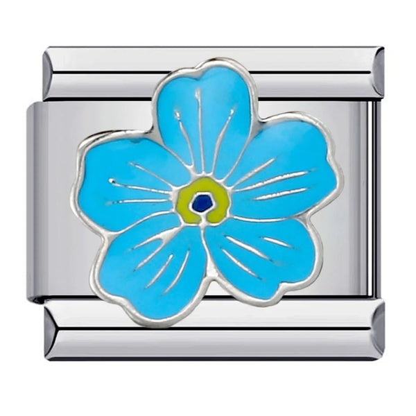 Fleur bleue tropicale